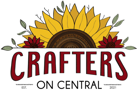 Crafters on Central logo Crafters on Central logo